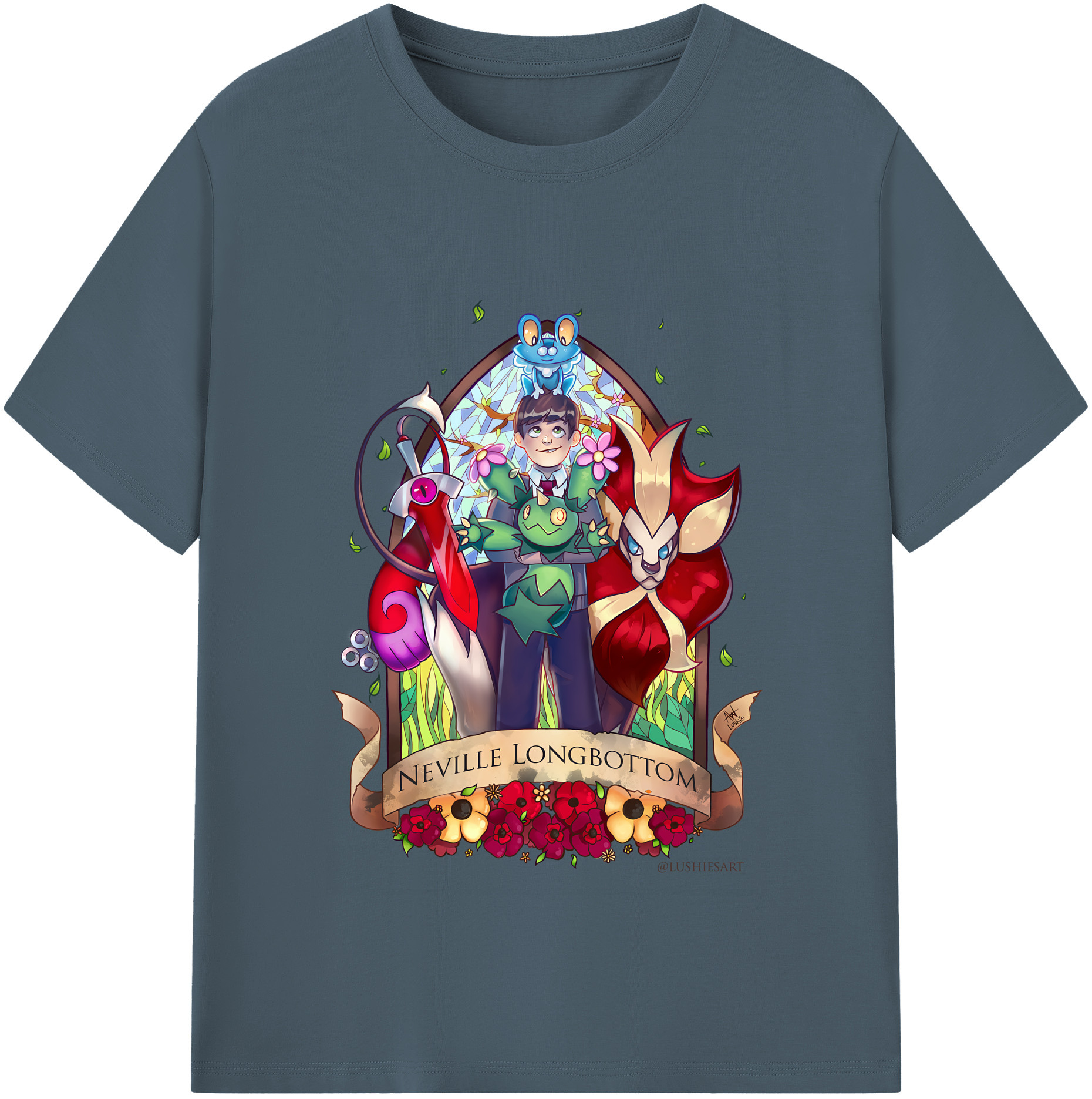 （画像用） Harry Potter ハリー・ポッターシリーズ 綿100％半袖Tシャツ（フロントプリント）